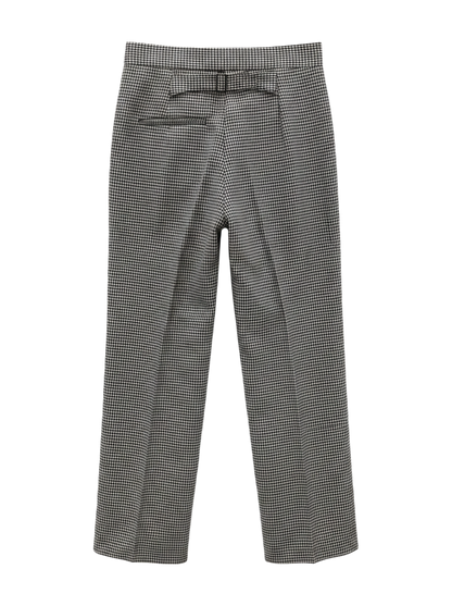 PrimaryNavyLabel:ウール千鳥パンツ