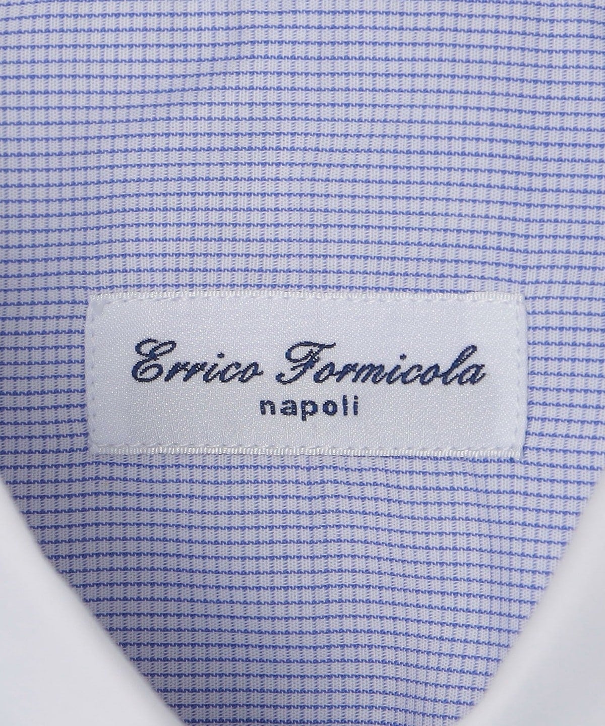 Errico Formicola: ハンフリータブカラー クレリック シャツ