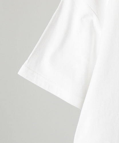 【WEB限定】SHIPS: マイクロ SHIPSロゴ ポケット Tシャツ