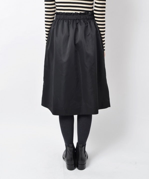 liflattie ships:タフタ ギャザースカート 16FW