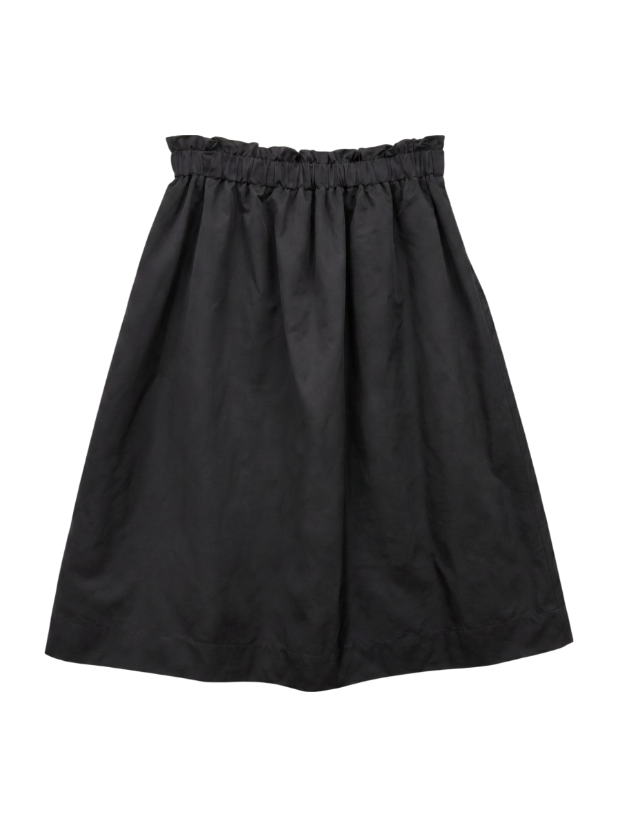 liflattie ships:タフタ ギャザースカート 16FW