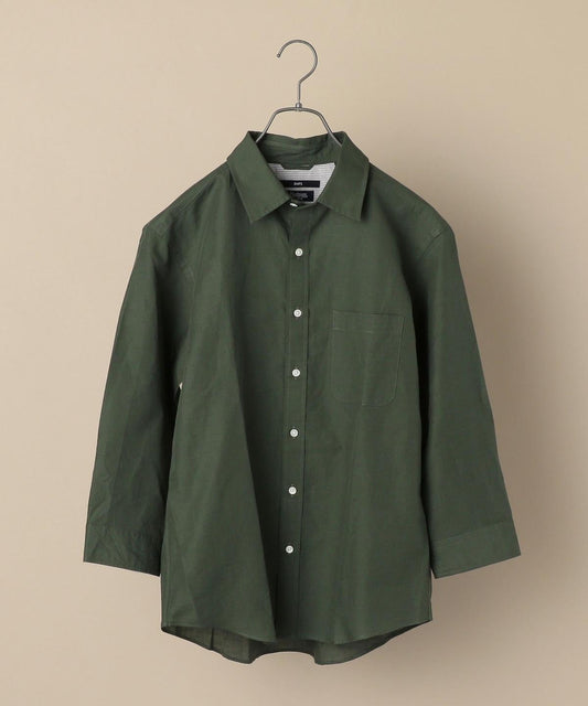 SHIPS: Herdmans コットン/リネン 7スリーブ シャツ uno 20SS