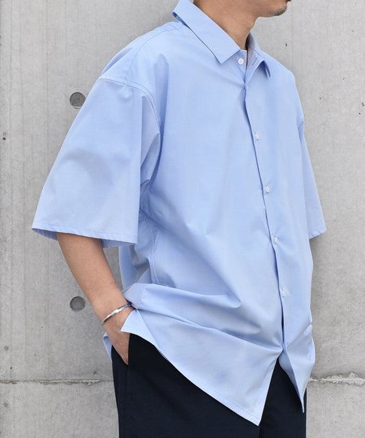 SHIPS any: バンブー レーヨン ルーズ ハーフスリーブ シャツ ［BRIOS］