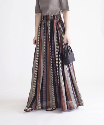 【SHIPS別注】UHURU プリントバリエーションスカート