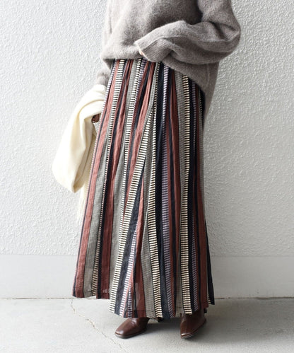 【SHIPS別注】UHURU プリントバリエーションスカート