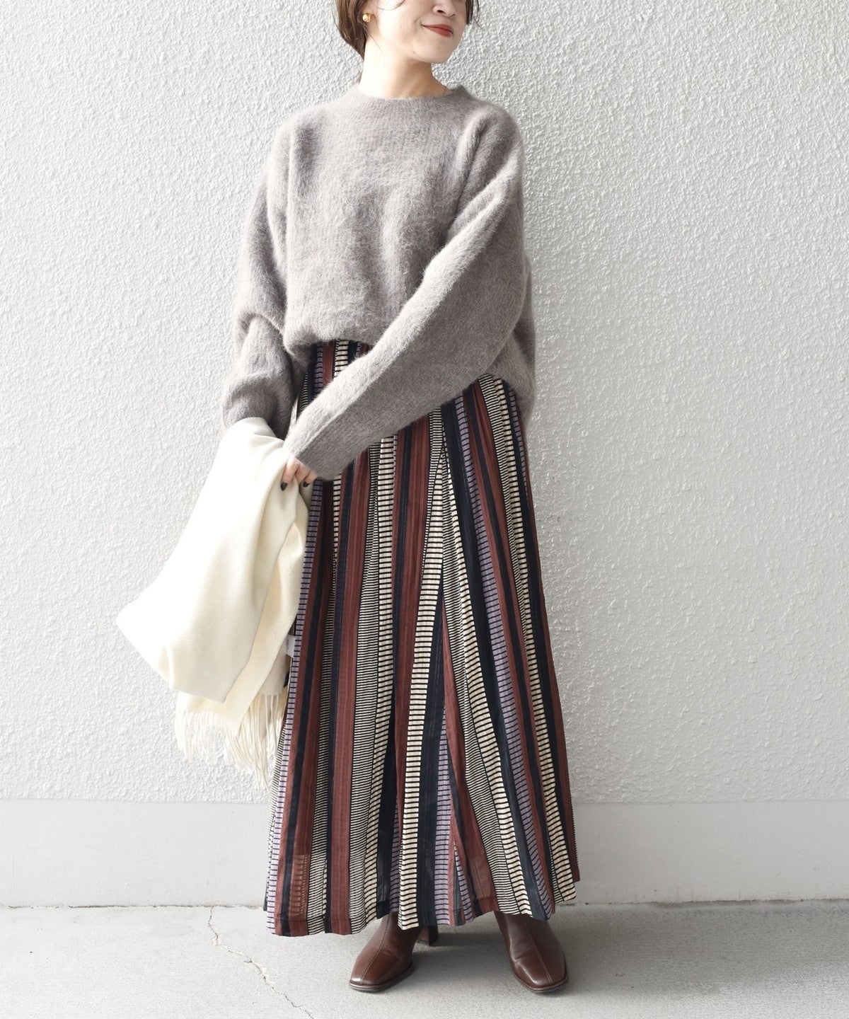 【SHIPS別注】UHURU プリントバリエーションスカート