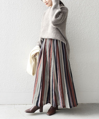 【SHIPS別注】UHURU プリントバリエーションスカート