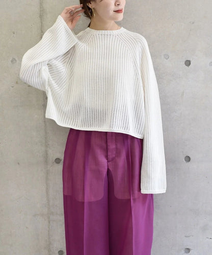 Wai+:メッシュプルオーバー