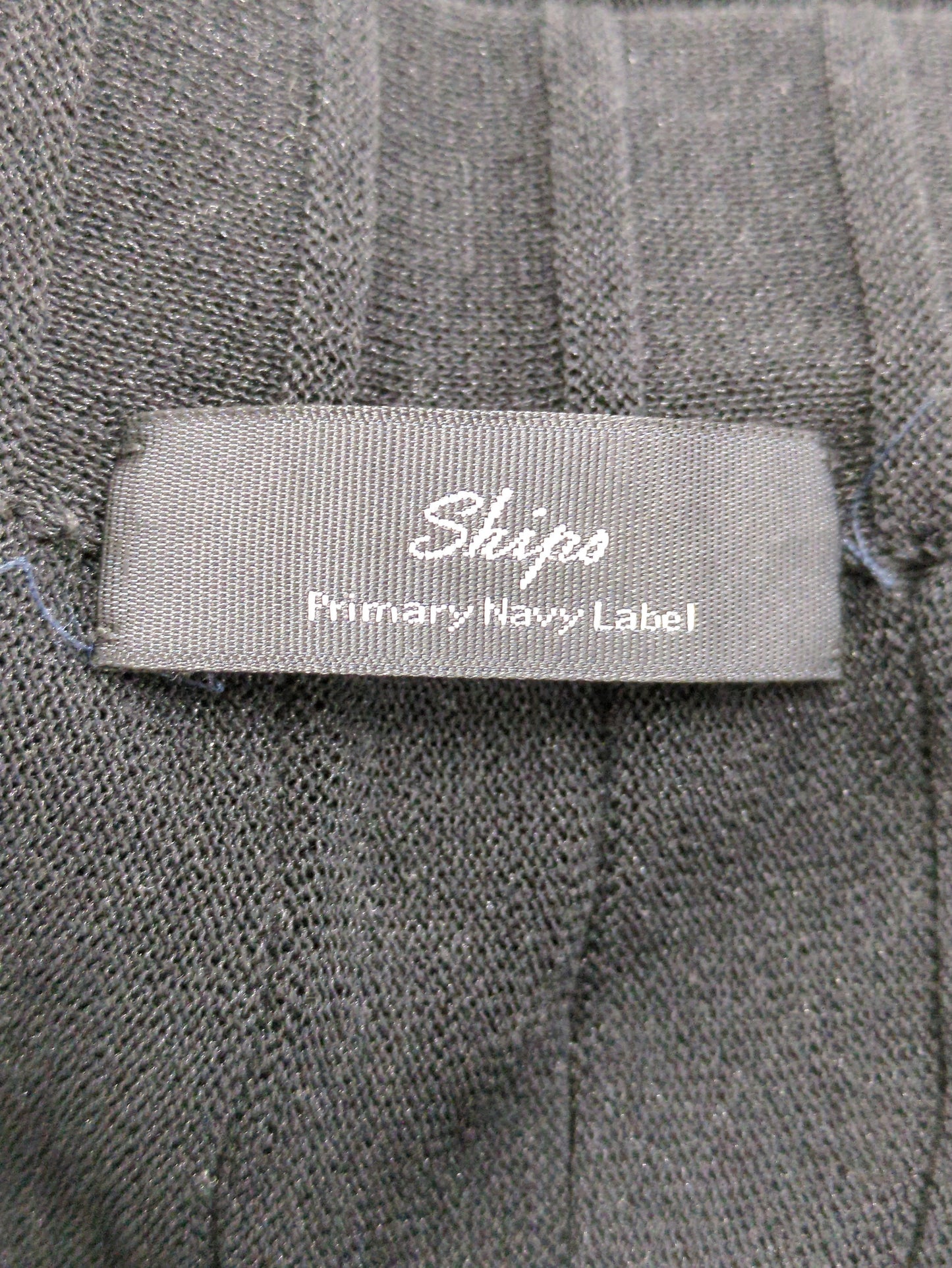PrimaryNavyLabel:プリーツニットスカート