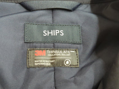 SHIPS:〈撥水〉Thinsulate 中綿 ステンカラーコート