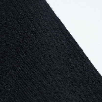〈手洗い可能〉コットン ナイロン リブ ニット TEE