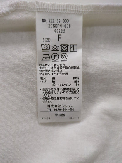 SHIPS any: USAコットン チュニックTシャツ