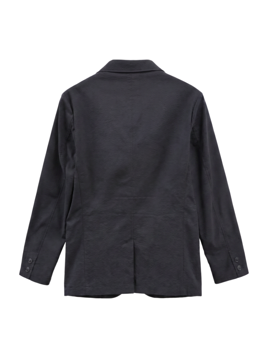 SHIPS: セットアップ GENTLE WOOL シアサッカー 2ボタン ジャケット