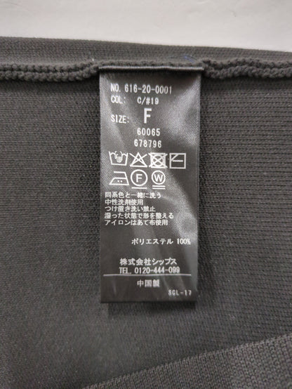 quaranciel:〈手洗い可能〉ノーカラー ポケット ニット ジャケット（セットアップ対応）
