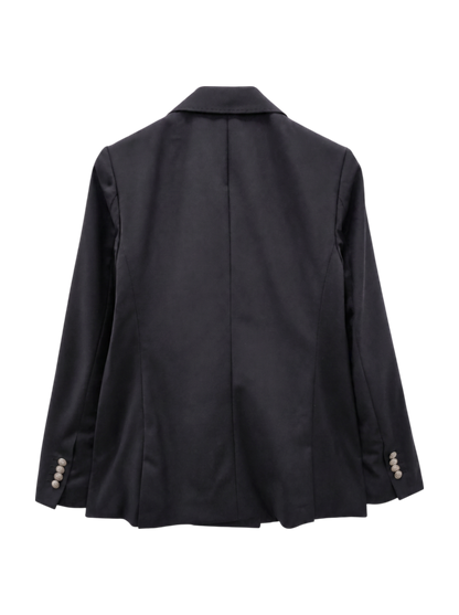 PrimaryNavyLabel:ウールコットンダブルジャケットnavy