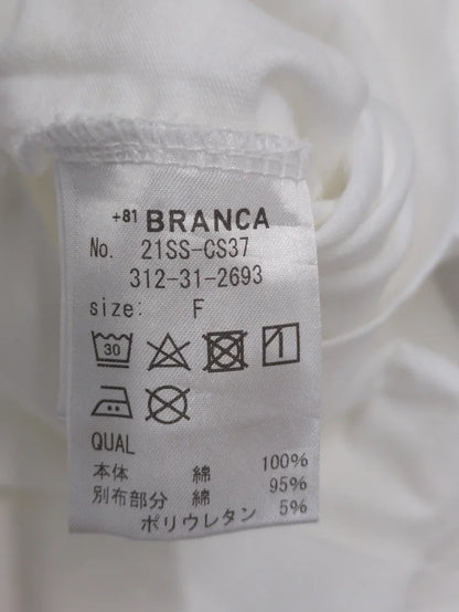 81BRANCA:プリントロゴTEE