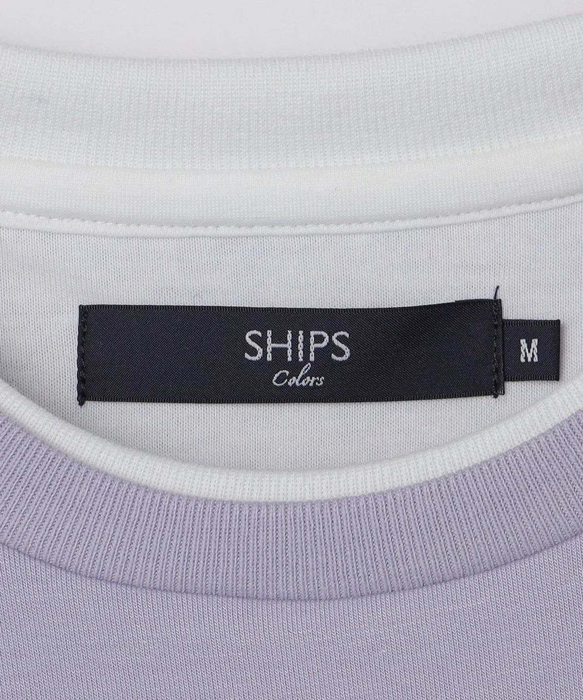 SHIPS Colors:〈洗濯機可能〉フェイクレイヤード クルーネック ショートスリーブ