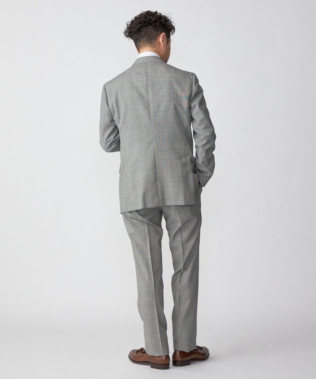 SHIPS: ラグジュアリー ラッシャーミルズ  ウール モヘア スーツ