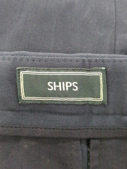 SHIPS: 〈手洗い可能〉ウォッシャブル コットン ツイル スラックス