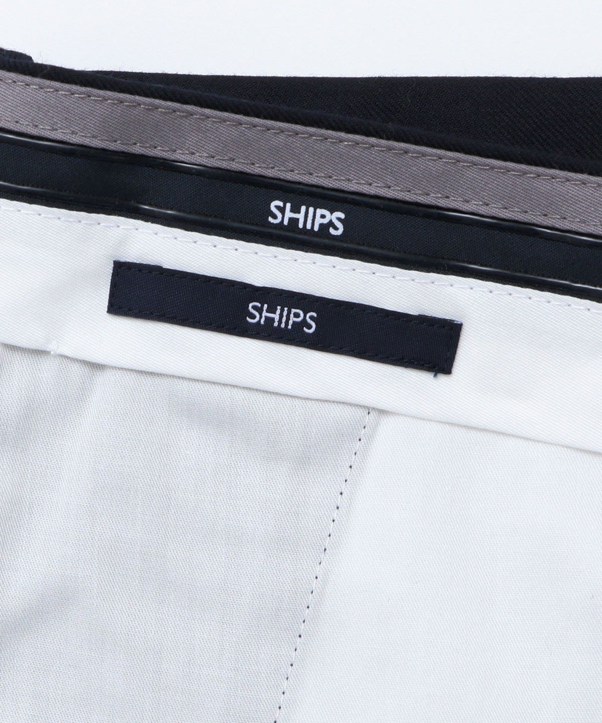 SHIPS: サキソニー ソロテックス ノープリーツ パンツ