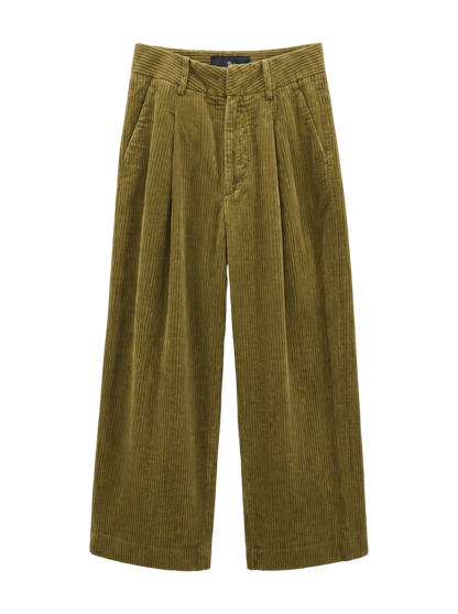 PrimaryNavyLabel:コーデュロイワイドパンツ