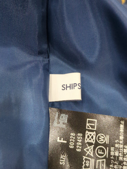 SHIPS any:〈洗濯機可能〉シャイン ジャカード マーメイド スカート