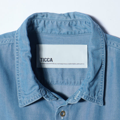 TICCA:DENIM DROP SHIRT
