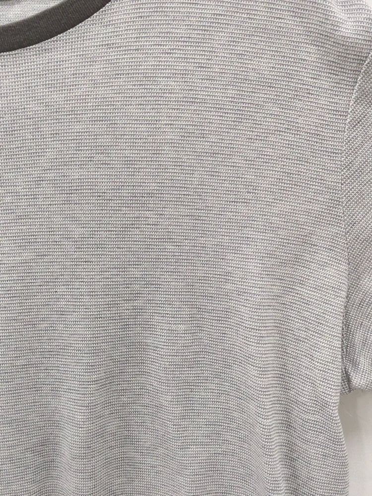 SHIPS: バーズアイ クルーネック Tシャツ
