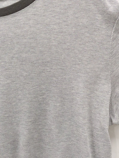 SHIPS: バーズアイ クルーネック Tシャツ