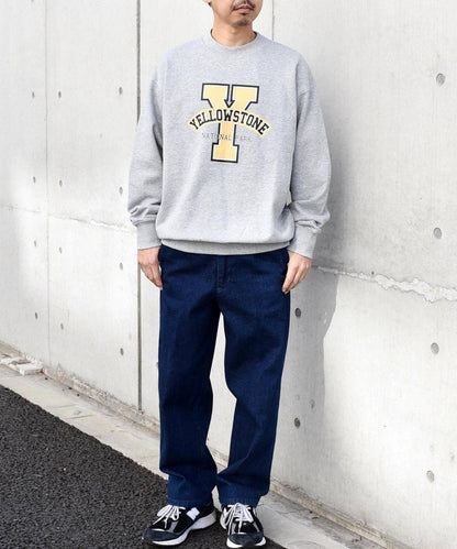 【WEB限定】SHIPS any: NATIONAL PARK プリント スウェット 23AW