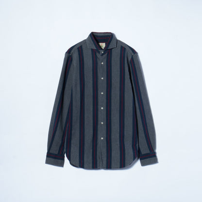GUY.R:WASHED FLANNEL WIDE ST