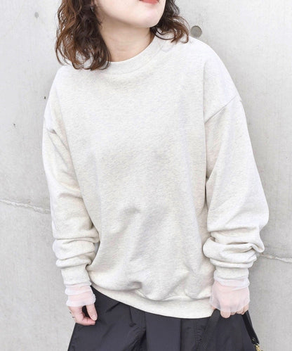 SHIPS any: COTTON USA ルーズ クルーネック 裏毛 スウェット