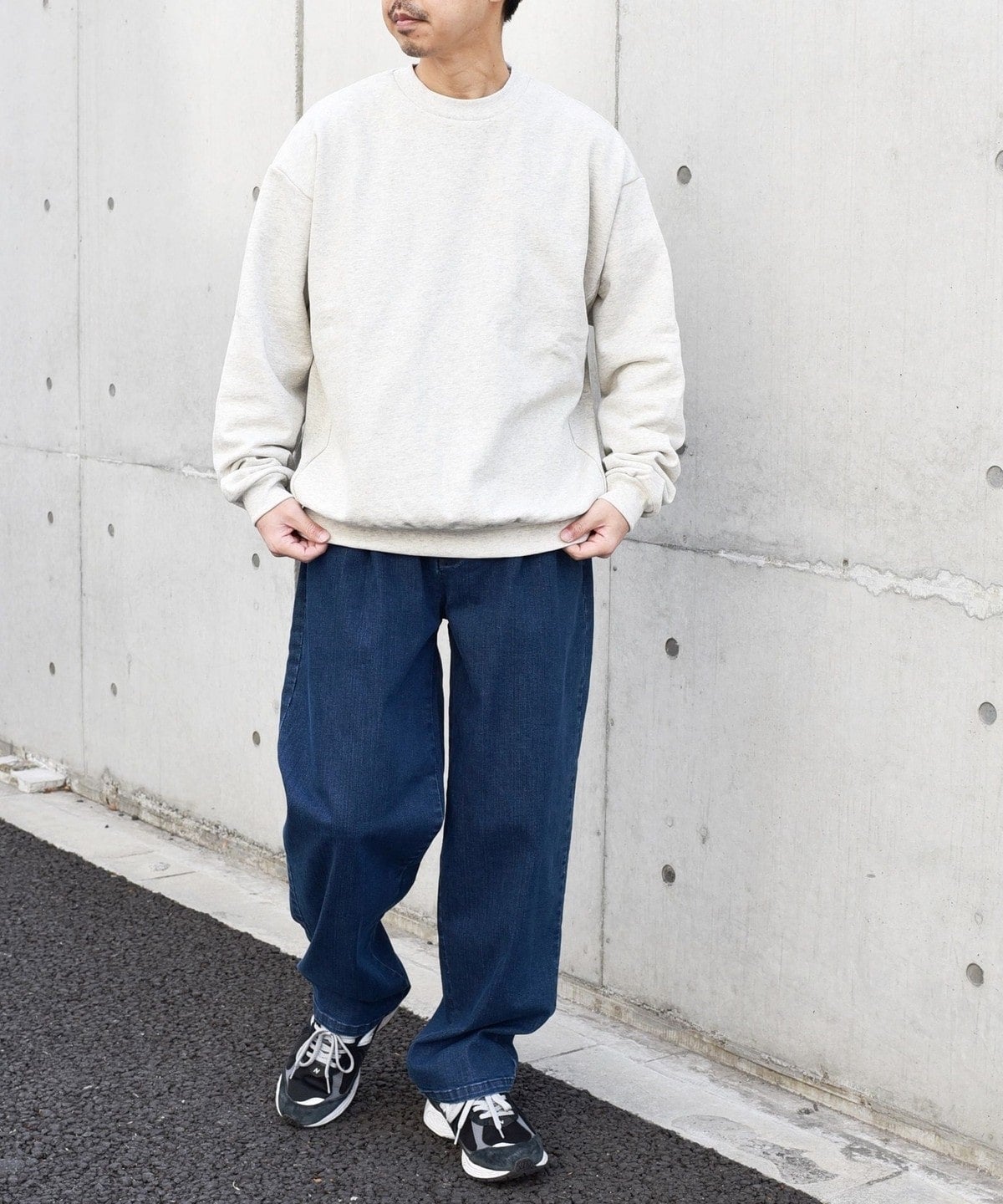 SHIPS any: COTTON USA ルーズ クルーネック 裏毛 スウェット