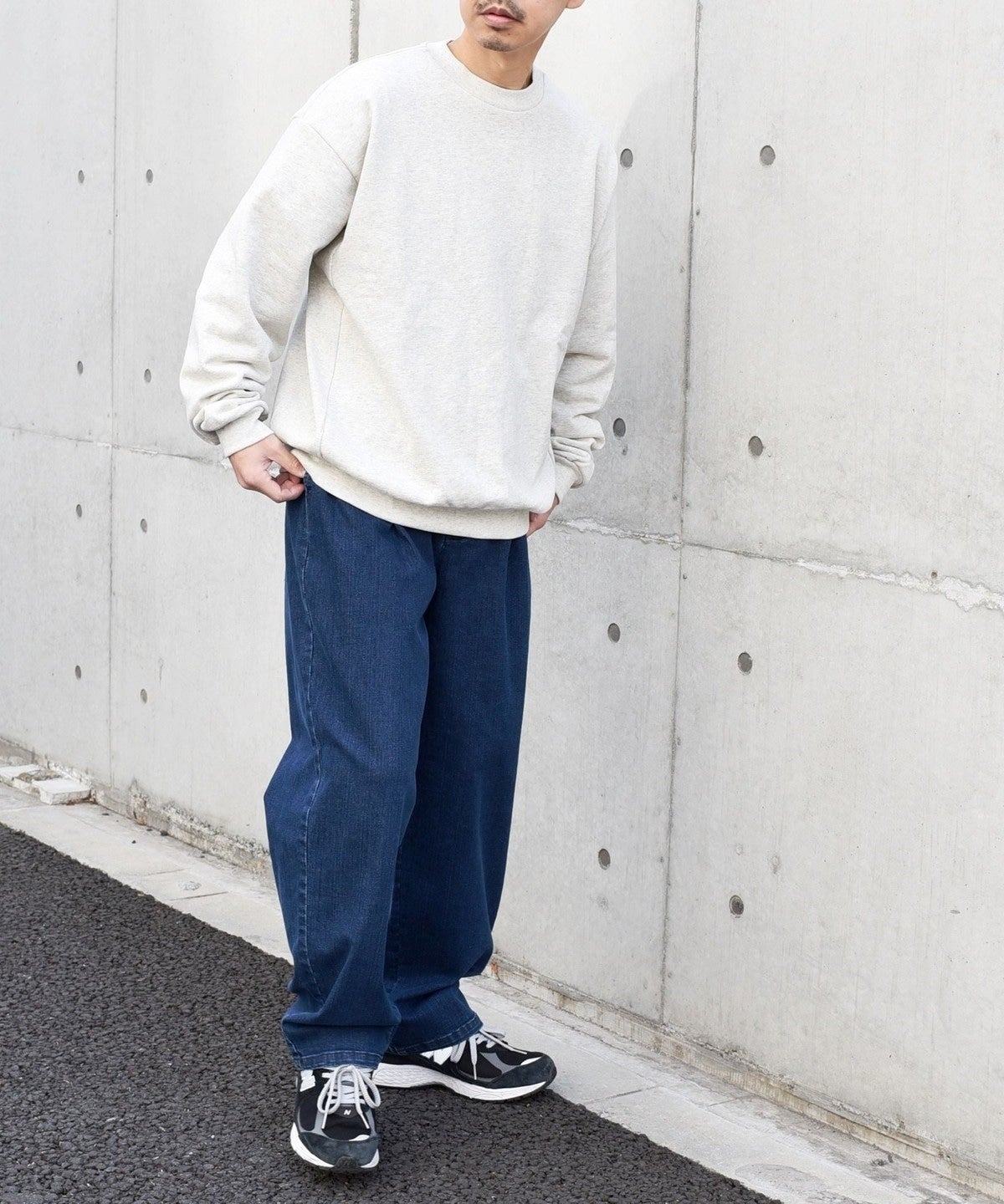SHIPS any: COTTON USA ルーズ クルーネック 裏毛 スウェット
