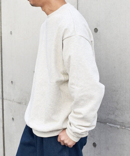 SHIPS any: COTTON USA ルーズ クルーネック 裏毛 スウェット