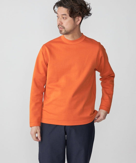 SHIPS:  ハイゲージ クルーネック ダンボールニット 長袖Tシャツ