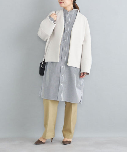 〈手洗い可能〉コクーンジップブルゾン 22FW