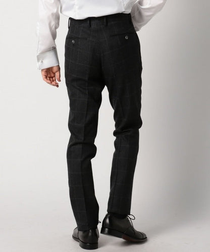 SD: ライトサキソニー ウィンドウペン ノープリーツパンツ