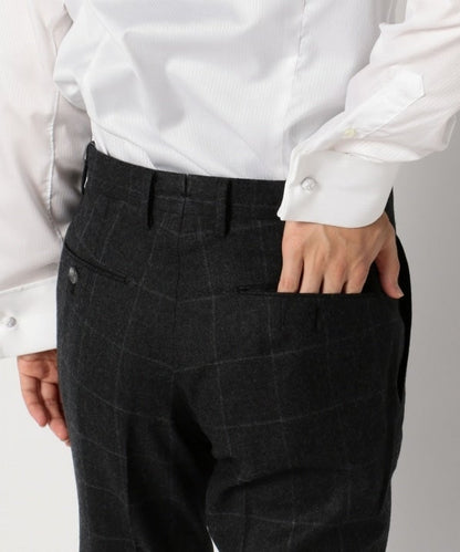 SD: ライトサキソニー ウィンドウペン ノープリーツパンツ