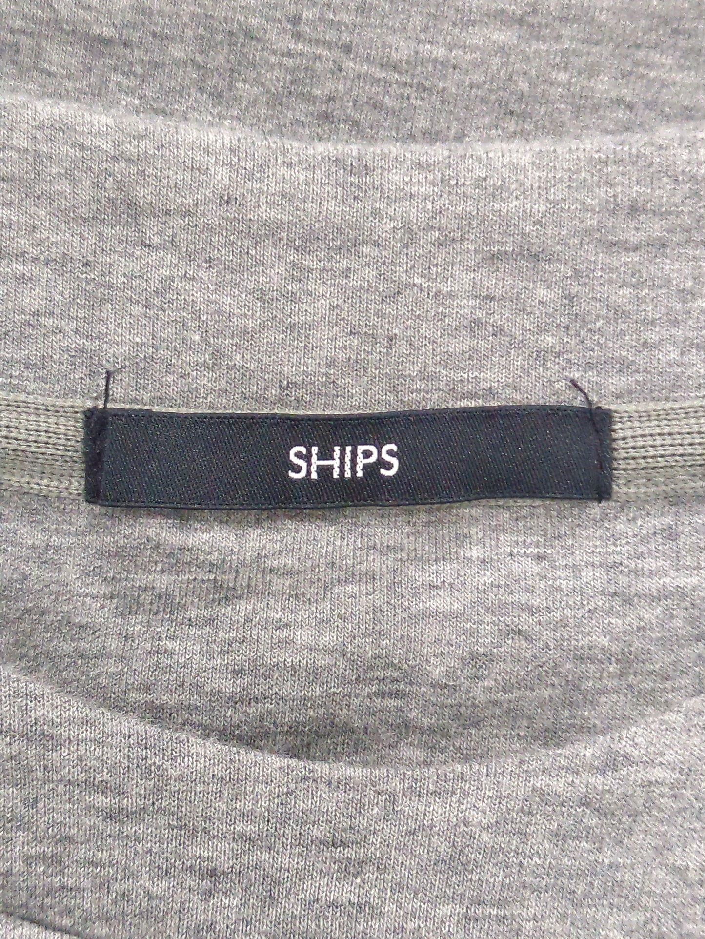 【WEB限定】SHIPS: テレワーク ビズ ワンポイントロゴ ハイゲージ ダブルニット スウェット