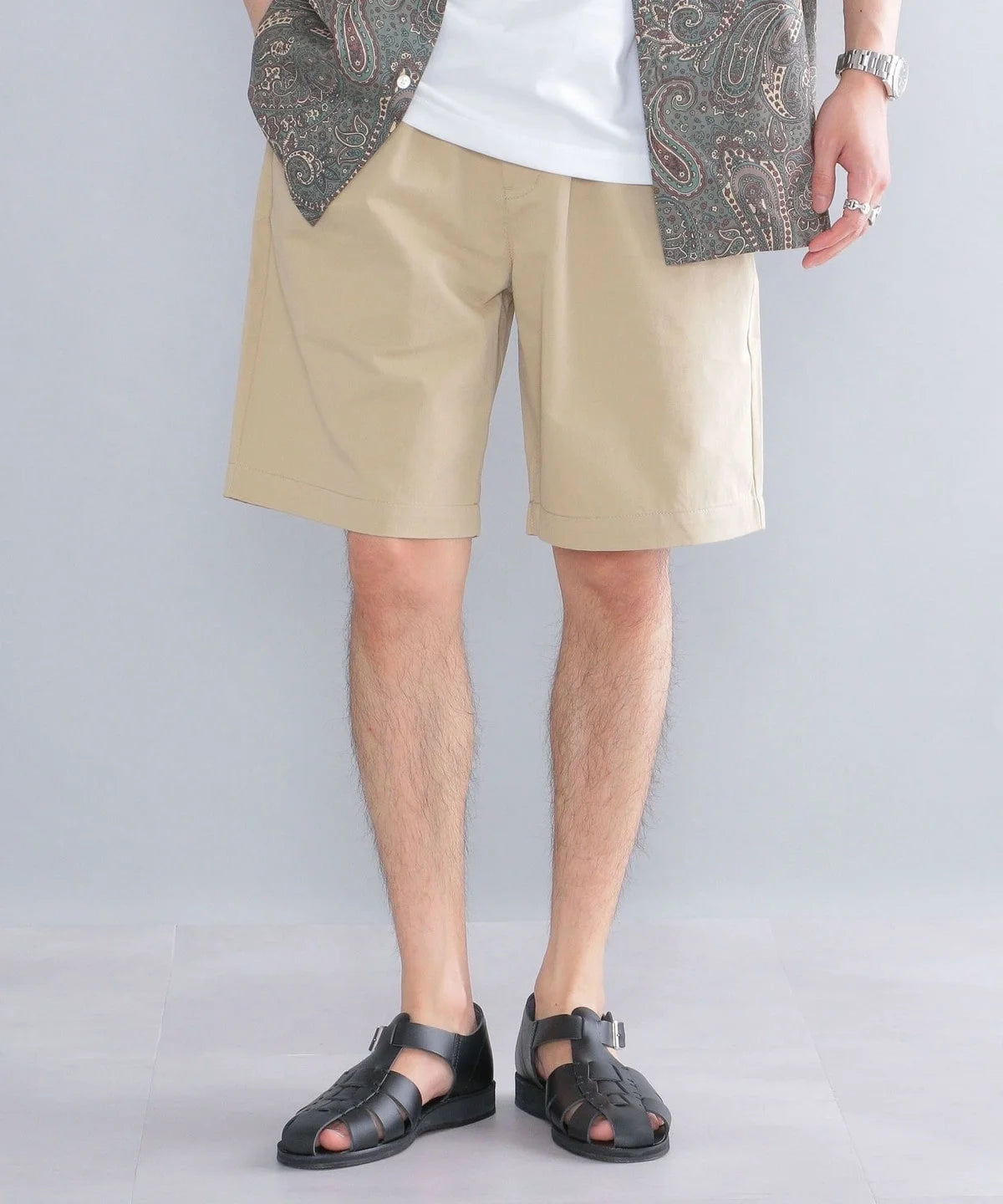 【SHIPS別注】KIFFE: 2タック コットン グルカショーツ