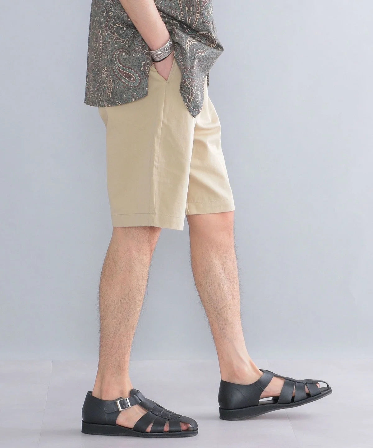 【SHIPS別注】KIFFE: 2タック コットン グルカショーツ