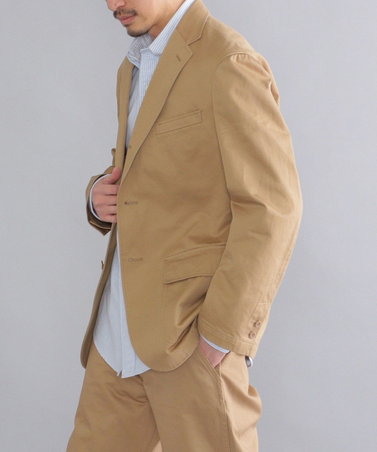 SHIPS STANDARD: FINX COTTON ツイル ブレザー