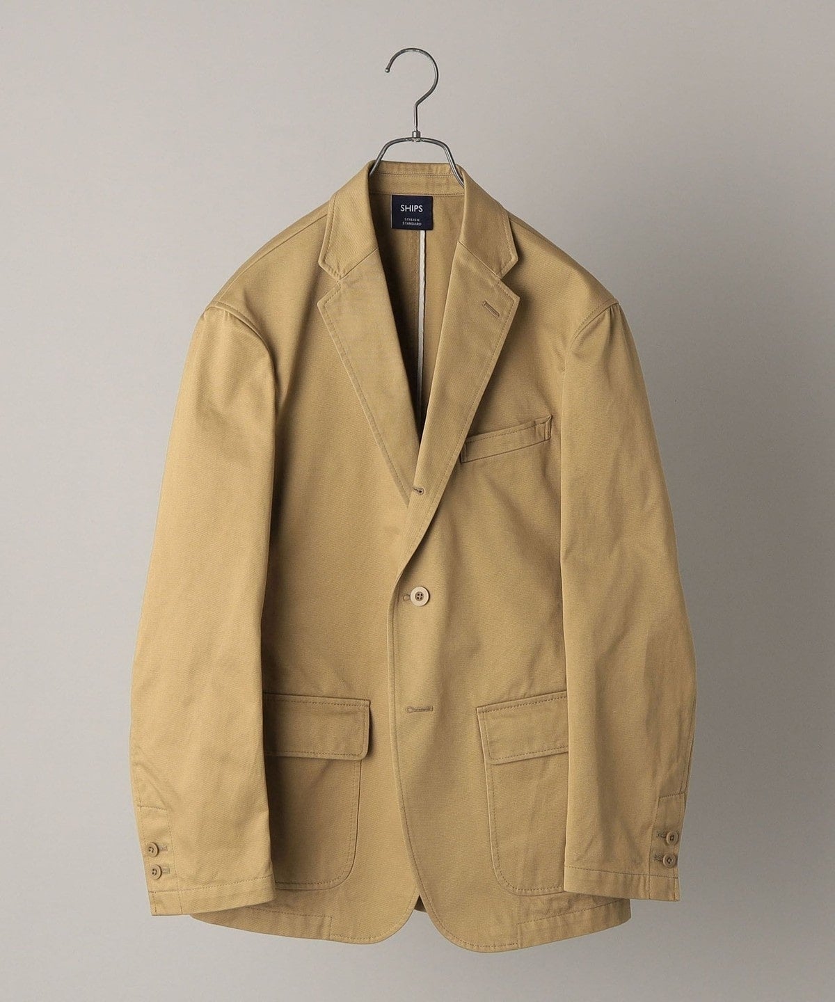 SHIPS STANDARD: FINX COTTON ツイル ブレザー
