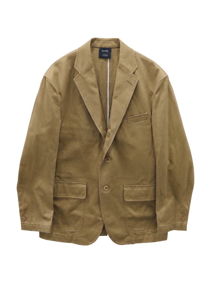 SHIPS STANDARD: FINX COTTON ツイル ブレザー