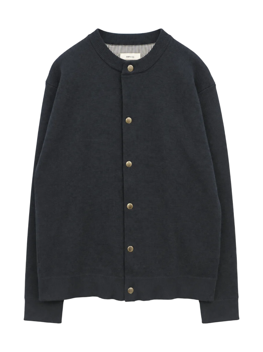 SHIPS any: 〈手洗い可能〉 ミラノリブ クルーネック カーディガン 24SS