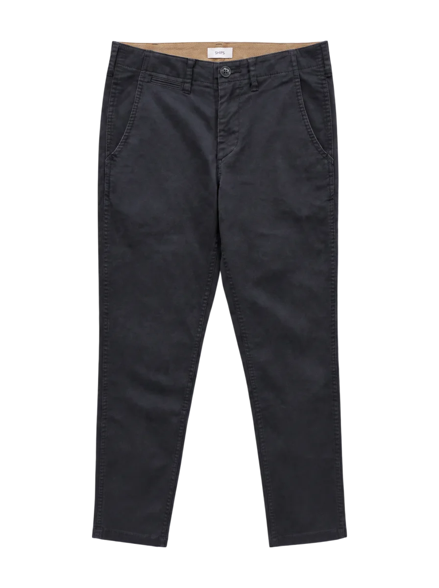 SHIPS:TAPERD CHINO COMPACT STR