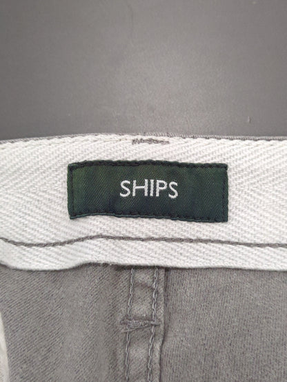 SHIPS:カラー テーパード チノパンツ