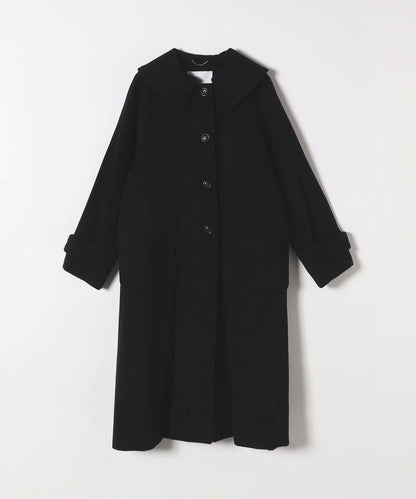 SHIPS any: PONTETORTO フラットカラー ロング コート