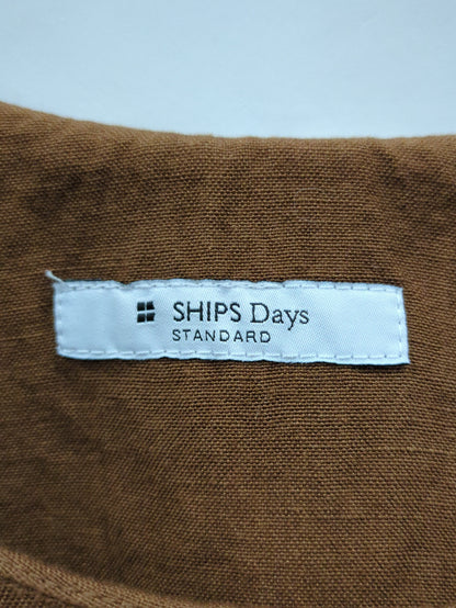 SHIPS Days STANDARD:ソリッド ロングワンピース 19SS